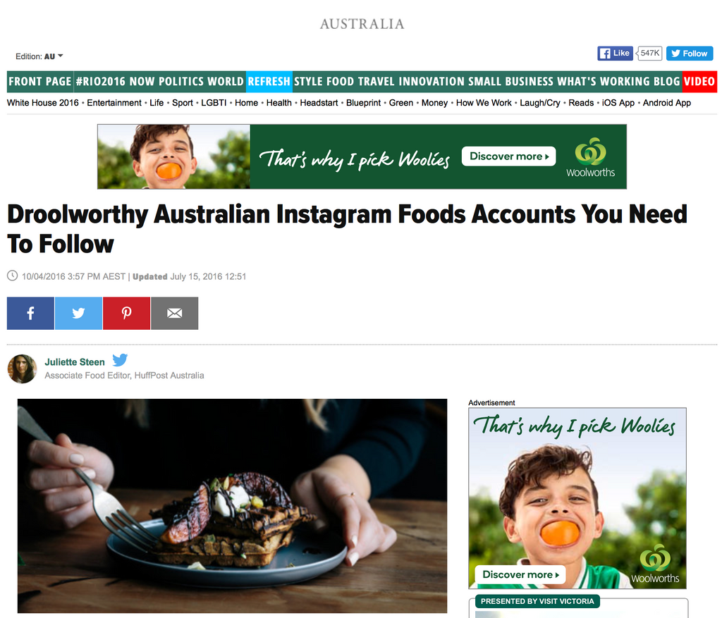 Huff Post Mention