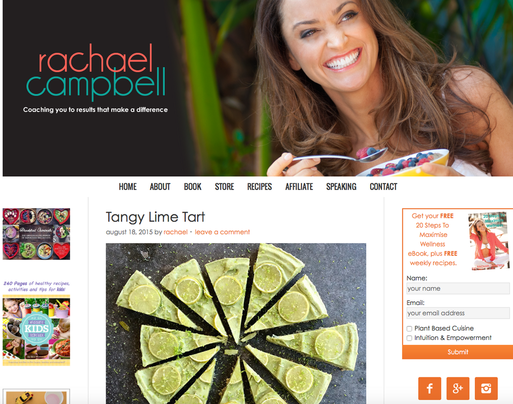 Raw Food Share with Rachael Campbell